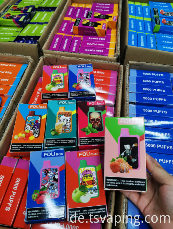 Foli -Box -Einweg -Vape Foli Box Disposable Vape